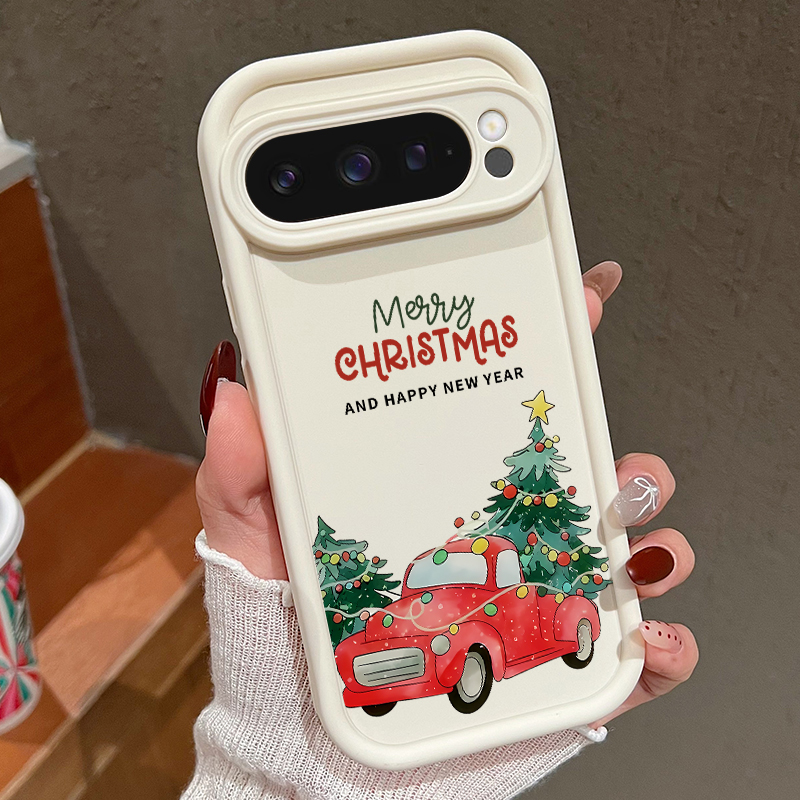 Google Pixel 9 - Рождественский чехол для телефона с изображением