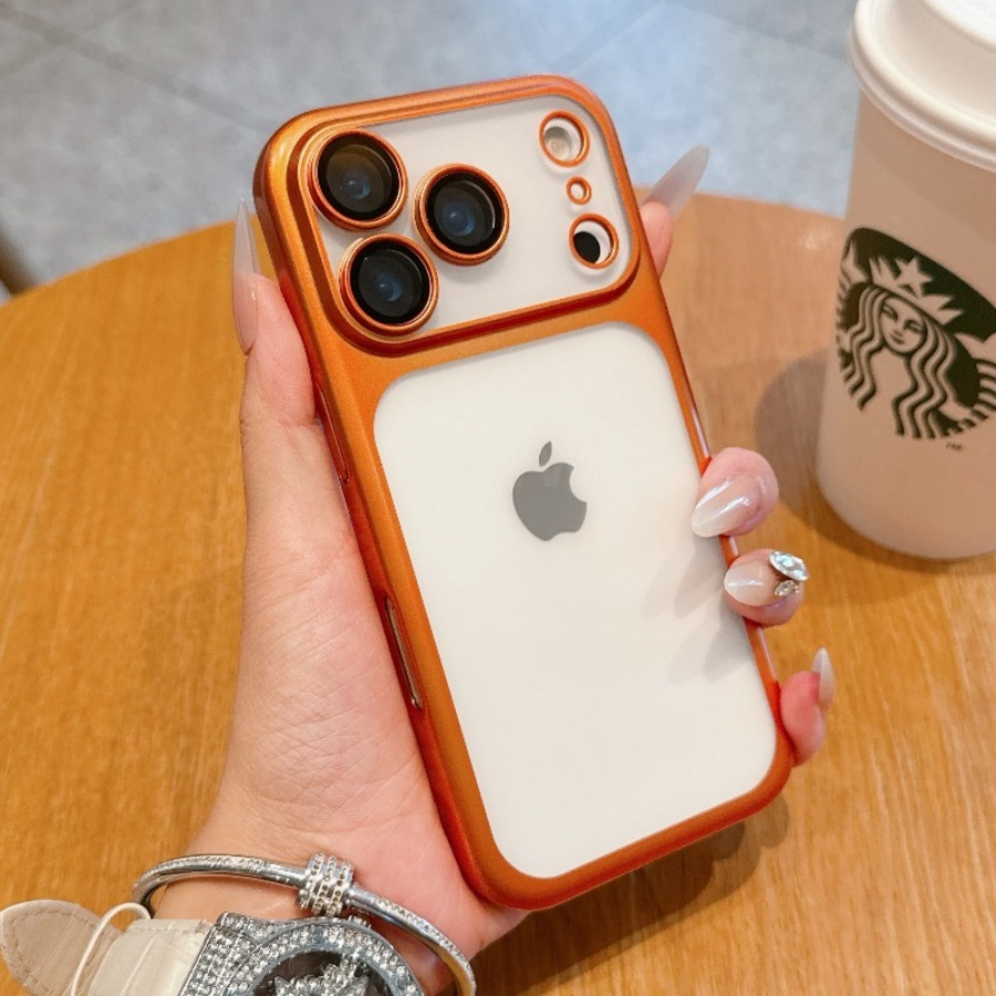 Tablet Accessories For Girls - Роскошный матовый прозрачный чехол с гальваническим