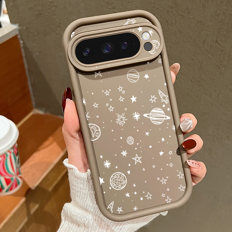 Google Pixel 9 - Чехол для телефона с узором «Сияющая