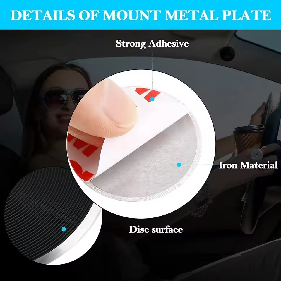 Тонкая металлическая пластина  – обзор и цена Tablet Car Mount